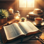 bible on the table